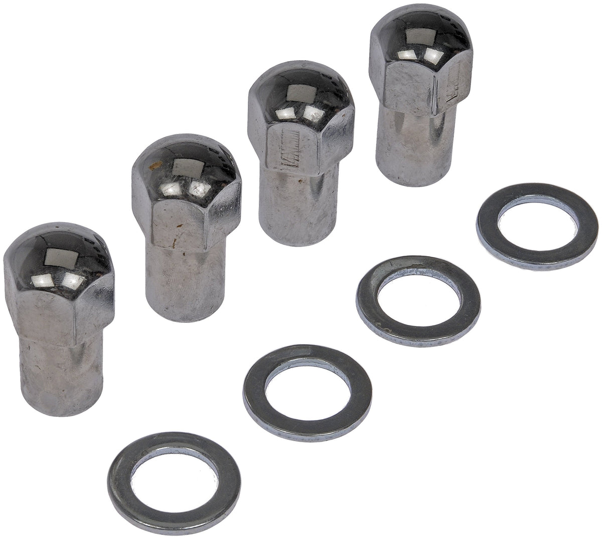Dorman 711-603 WHEEL NUT CHROME DUPLEX MAG M14-1.50