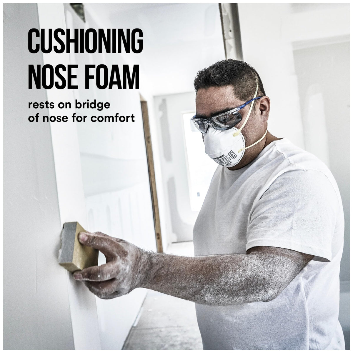 3M 08653 3M N95 Particulate Respirator 8210, Disposable Respirator, 2-Pack
