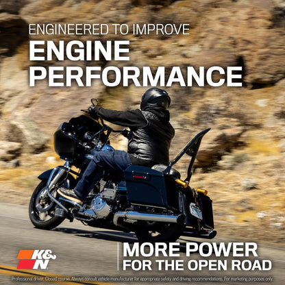 K&N FILTER HD-0800 K&N Engine Air Filter: High Performance, Powersport Air Filter, HD-0800