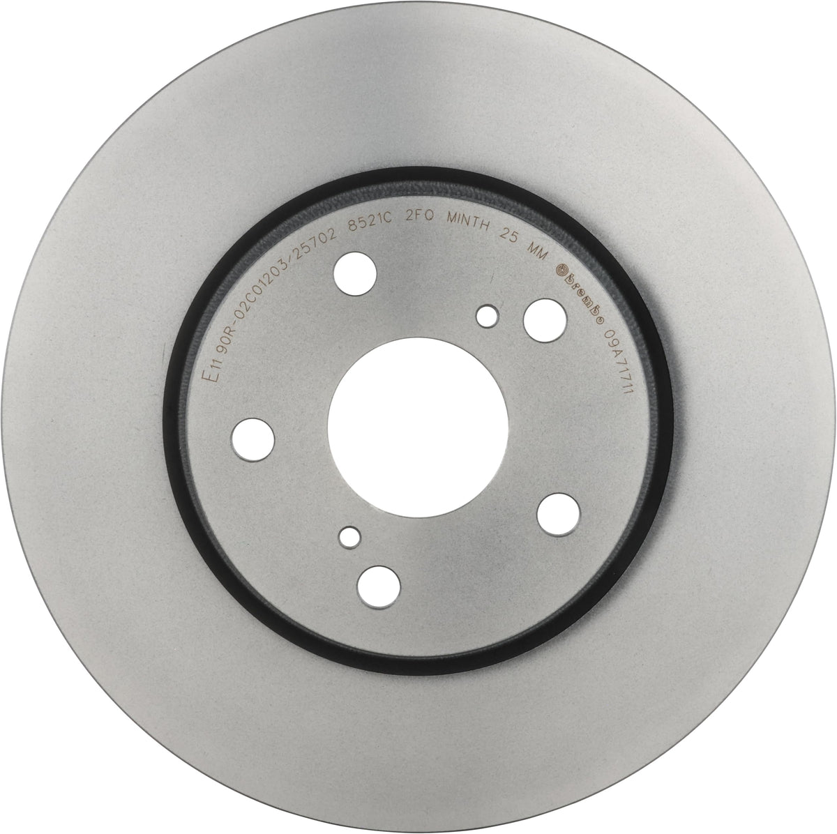 BREMBO 09A71711C02 Brembo 09.A717.11 UV Coated vented Front Brake Rotor LEXUS/TOYOTA/TOYOTA (FAW) OE# 4351230310
