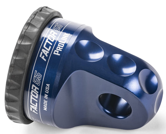 FACTOR 55 00110-02 Factor 55 Prolink XTV Shackle Mount Winch, Designed for use Steel or Synthetic Ropes up to 6,000 lbs - Blue