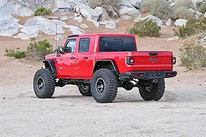 Fabtech FTS24259 Front and Rear Coilover Shock Absorbers Fits Jeep Gladiator