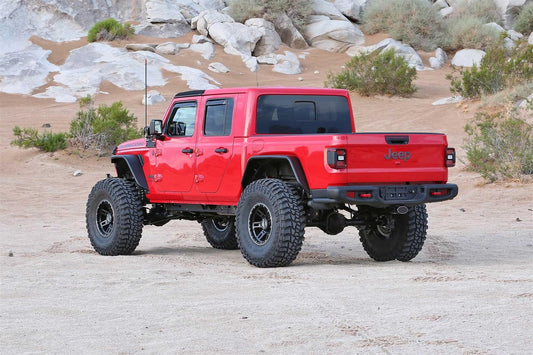 FABTECH FTS24259 Fabtech FTS24259 Front and Rear Coilover Shock Absorbers Fits Jeep Gladiator