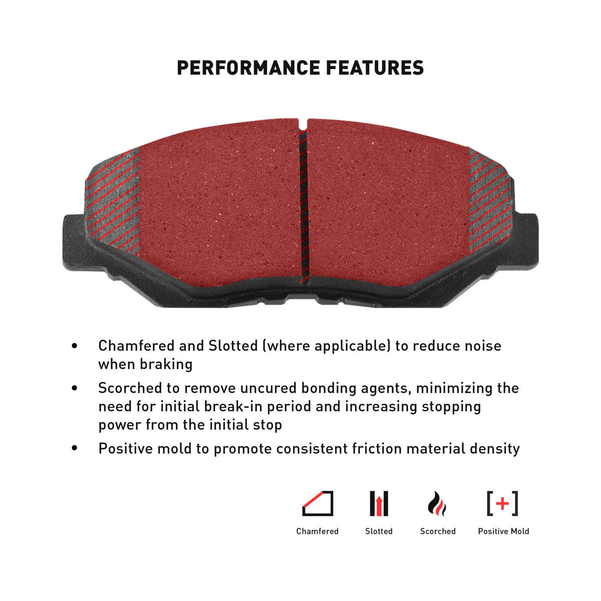 Dynamic Friction 1600-1989-10 DFC Rear 5000 Euro Ceramic Brake Pads