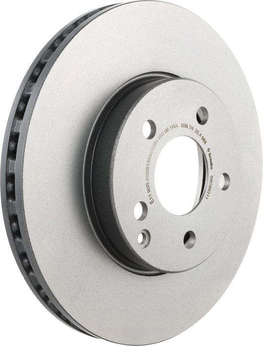 BREMBO 09C89311C02 Brembo 09.C893.11 UV Coated Pillar Vented Front Brake Rotor MERCEDES-BENZ/MERCEDES-BENZ (BBDC) OE# A2114210812