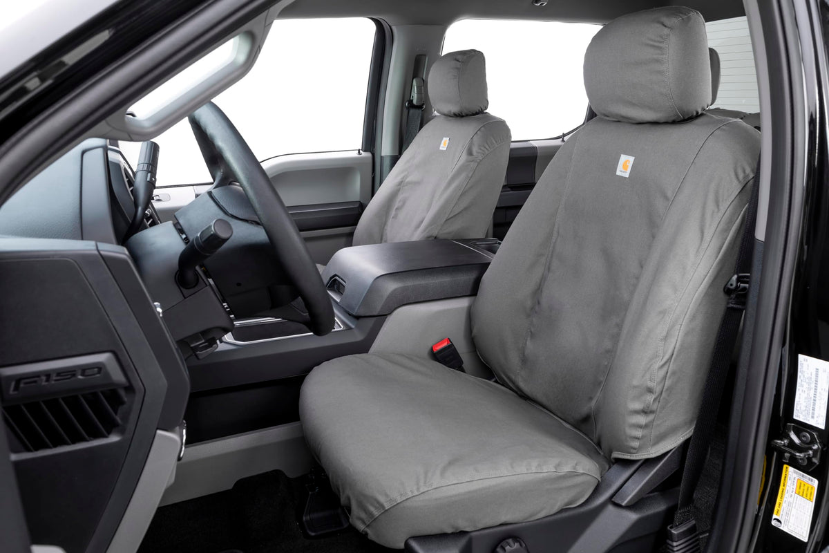 COVERCRAFT SS3477PCGY Covercraft Polycotton SeatSaver Custom Seat Covers