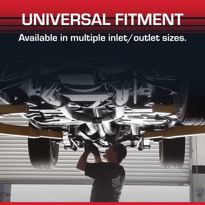 FLOWMASTER 942551 Flowmaster 50 Series Delta Flow® Muffler – 2.50" Offset In/Center Out