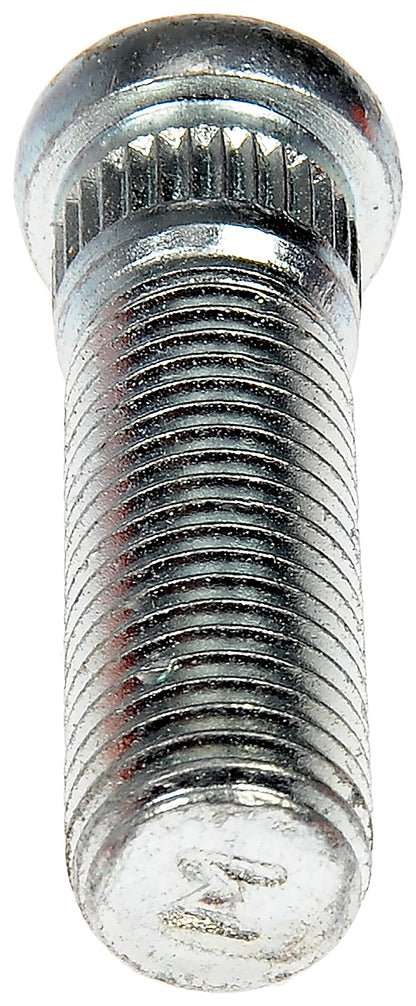DORMAN 610-254 Dorman 610-254 M12-1.50 Serrated Wheel Stud - 12.73 mm Knurl, 41.5 mm Length Compatible with Select Models, 10 Pack (Made in USA)
