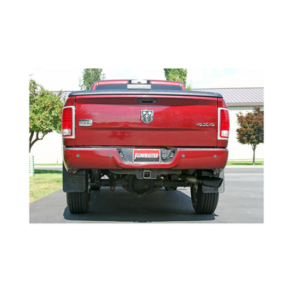 FLOWMASTER 717930 Flowmaster 717930 FlowFX Cat-Back Exhaust Kit Single Side Exit 3.5 Inch 409 Stainless Steel 5 Inch Black Ceramic Coated 304 Stainless Steel Tip Compatible with 2014-2024 RAM 2500 3500 6.4L 2/4WD