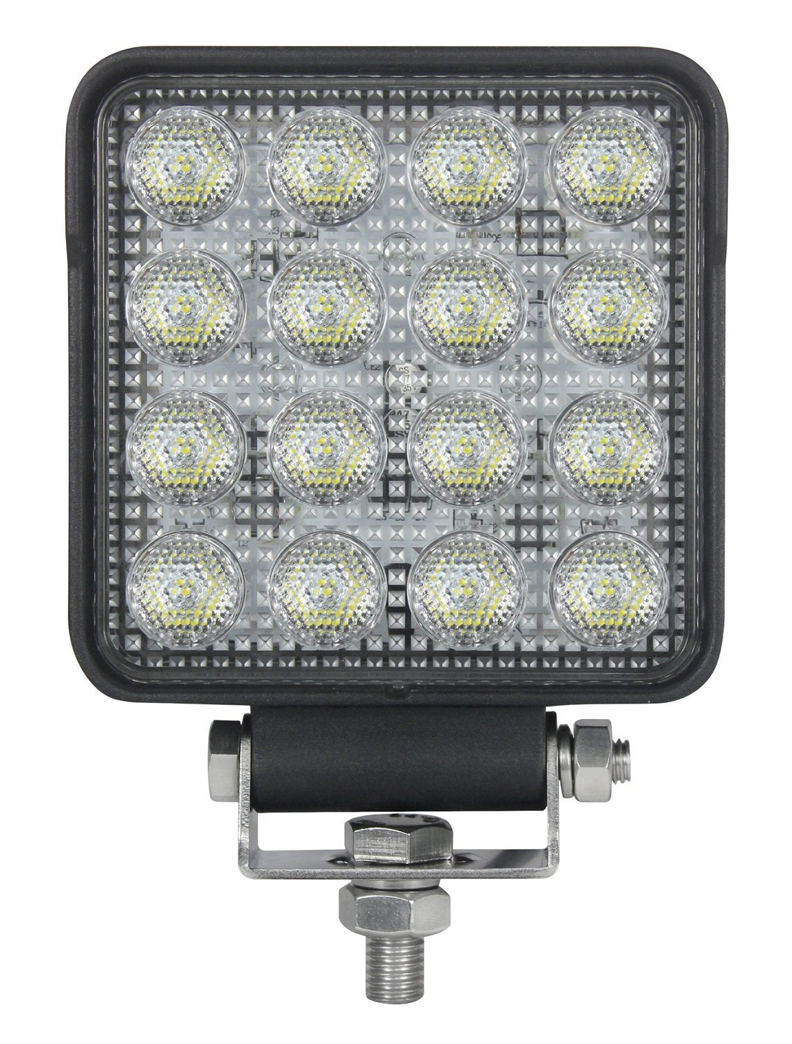 HELLA 357106012 HELLA 357106012 ValueFit 4 Square 2.0 LED Long Range Worklight, Multi