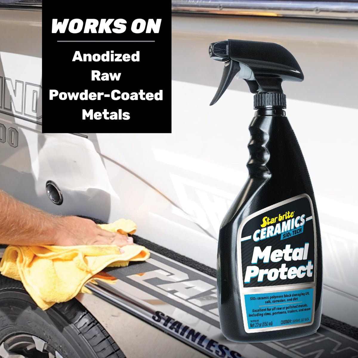 STAR BRITE 203322 STAR BRITE Ceramic Metal Protect - SiO2 Polymer Protection