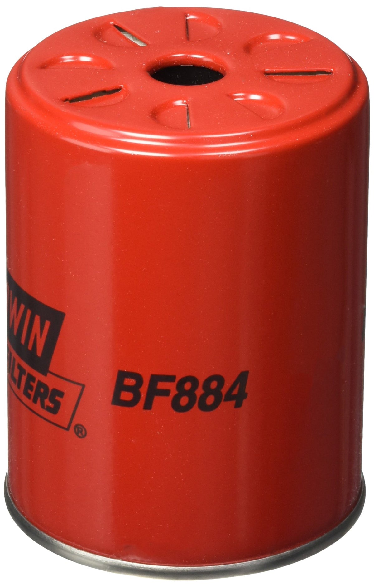 BALDWIN FILTERS BF884 Baldwin Filters Fuel Filter,4-7/16 x 3-15/32 x 4-7/16 In (BF884)