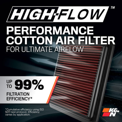 K&N 57-9036 Cold Air Intake System: High-Flow Air Filter