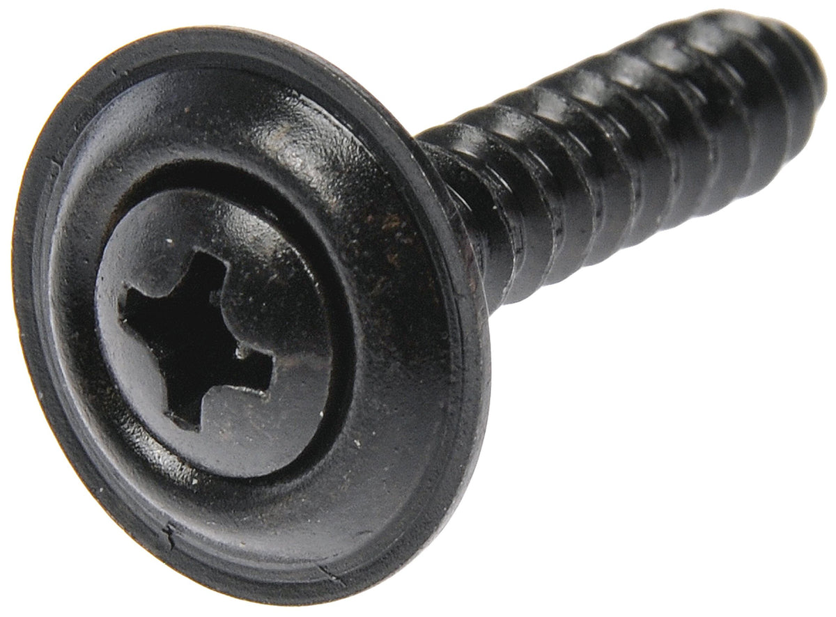 DORMAN 961-201D Dorman 961-201D Trim Screw - Black - No.10-16 X 1 in., 5 Pack