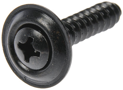 DORMAN 961-201D Dorman 961-201D Trim Screw - Black - No.10-16 X 1 in., 5 Pack