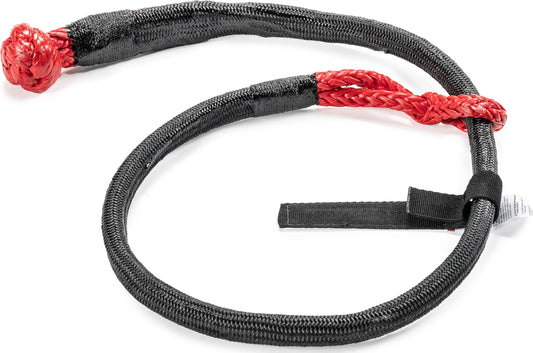 FACTOR 55 00067 Factor 55 Extreme Duty 3/8" x 20" Soft Shackle, 43,500 lbs. Minimum Breaking Strength, Black/Red