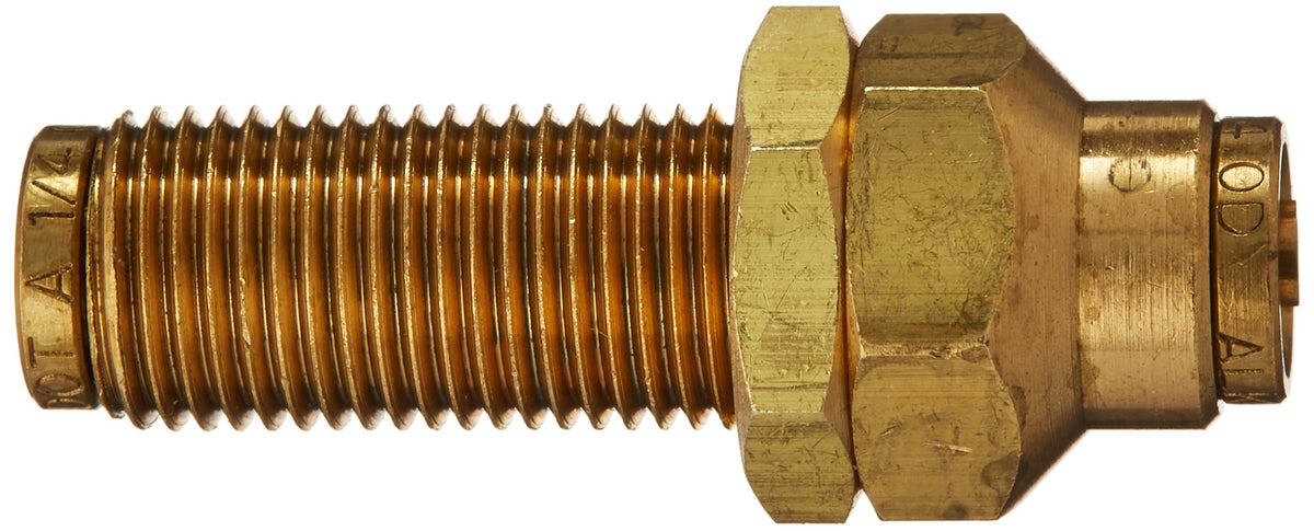GATES G31300-0404 Gates Air Brake Bulkhead Union (SureLok) - G31300-0404