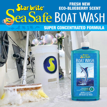 STAR BRITE 089732PW STAR BRITE Sea Safe Boat Wash Multi-Surface Cleaner