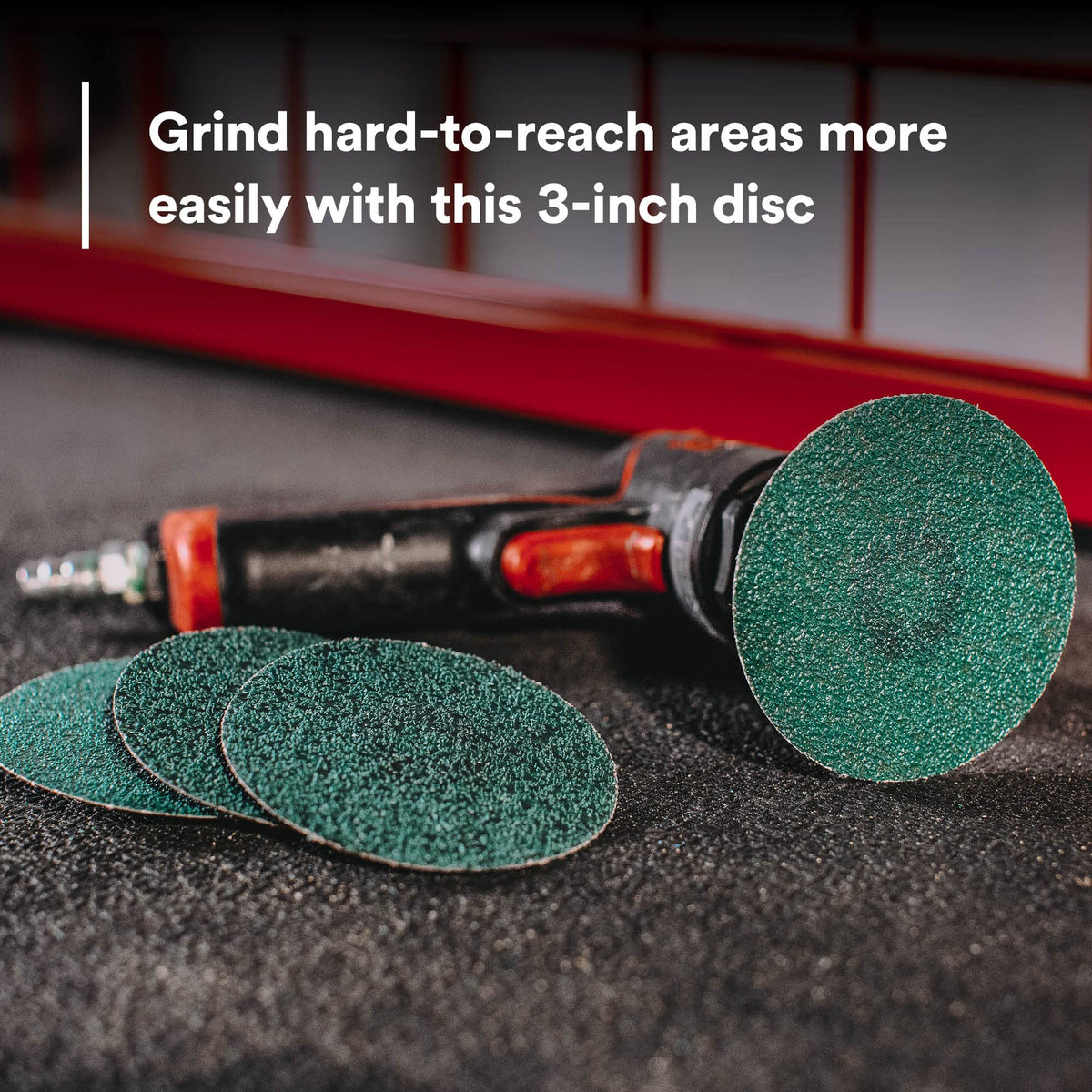 3M 36535 3M Green Corps Roloc Disc, 36535, 60 grit, 3 in, 25 Discs