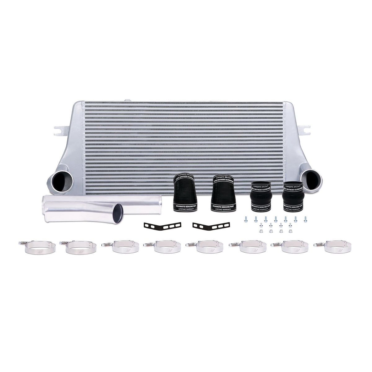 MISHIMOTO MMINT-RAM-94KSL Mishimoto Intercooler Kit for Dodge Ram Cummins 5.9 1994-2002 Silver