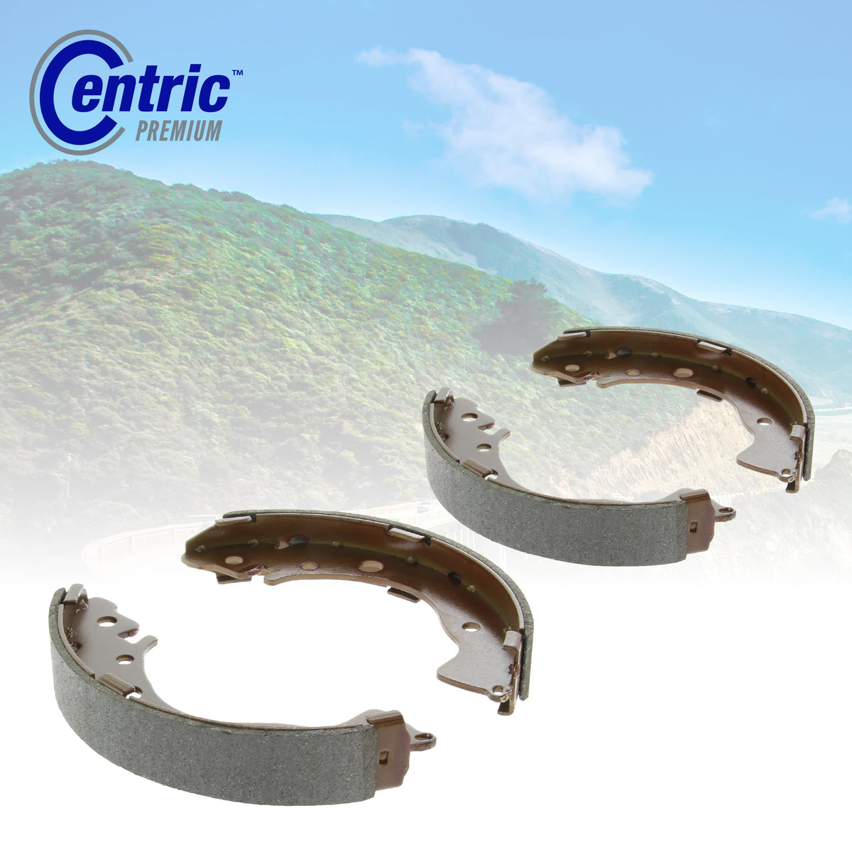CENTRIC PARTS 111.04460 Centric Premium 111.04460 Replacement Rear Drum Brake Shoes for Chrysler, Dodge, Plymouth Model Year