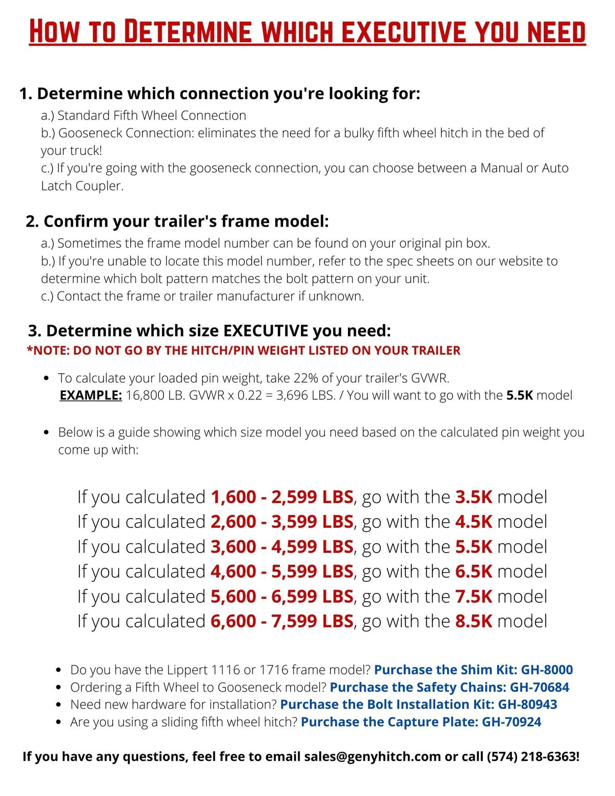 GEN-Y HITCH GH-8040 GEN-Y Hitch GH-8040 Executive Torsion-Flex King Pin Fifth Wheel Box, 1.5K - 3.5K Pin Weight, 21K Towing - Check Fitment Chart