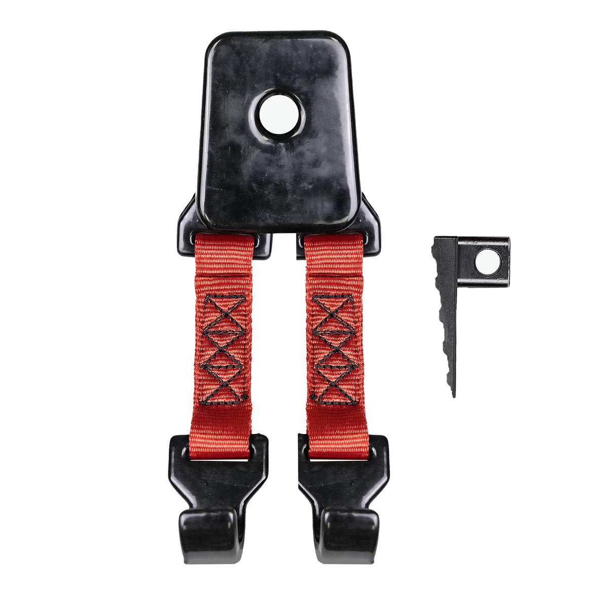 GO RHINO XG-RJ50030B Go Rhino El Gato EG1 Hydraulic Jack - Wheel Strap Hook | Mild Steel, Black | XG-RJ50030B