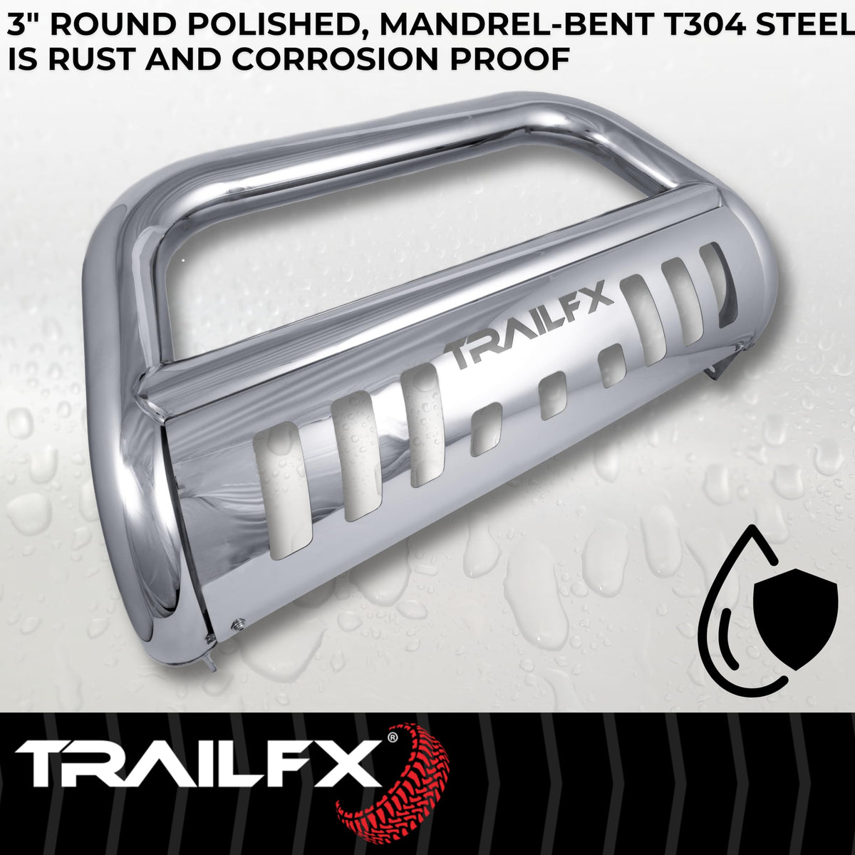 TRAILFX B0043S Trailfx B0043S 3' BULL BAR CHEVY TAHOE PSS