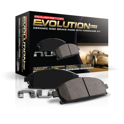 Powerstop 17-1399 Z17 Replacement Ceramic Brake Pads Front