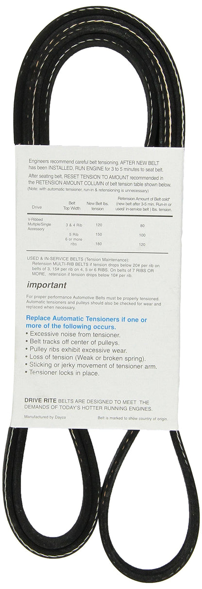 Dayco 5060875DR Serpentine Belt