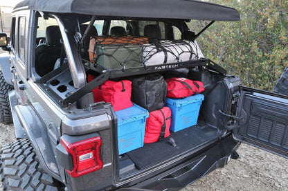 FABTECH FTS24211 Fabtech-FTS24211 Jeep Jl Cargo Rack, Black