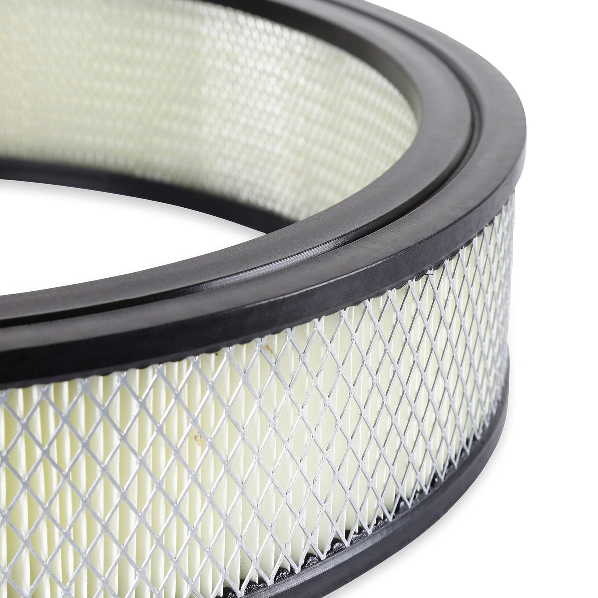 MR GASKET 6403 Mr. Gasket 6403 Air Filter - 14 Inch x 3 Inch - Replacement - White