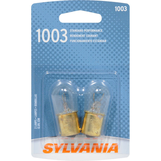 SYLVANIA 1003.BP2 SYLVANIA 1003 Basic Miniature Bulb, (Contains 2 Bulbs)