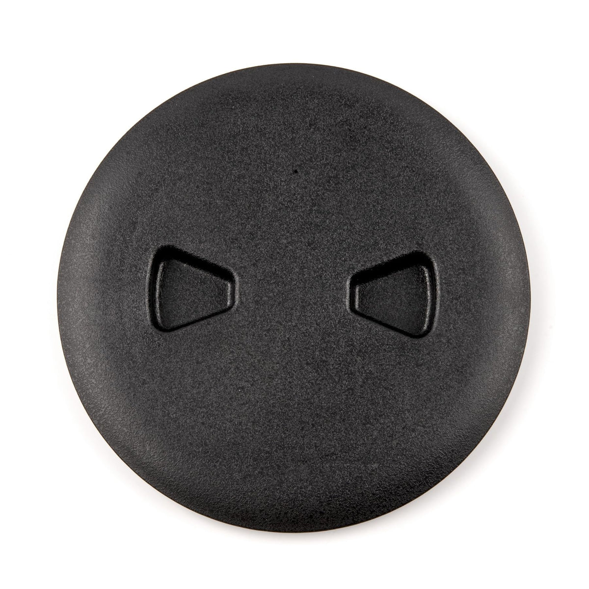 T-H MARINE DPSLP-4-1-DP T-H Marine Low Profile Twist-Out Deck Plate - 4 in Black - Quick Access Screw-Out Hatch Cover with Textured Lid - Watertight O-Ring Gasket - Hidden Fasteners - Smooth Overlap Frame