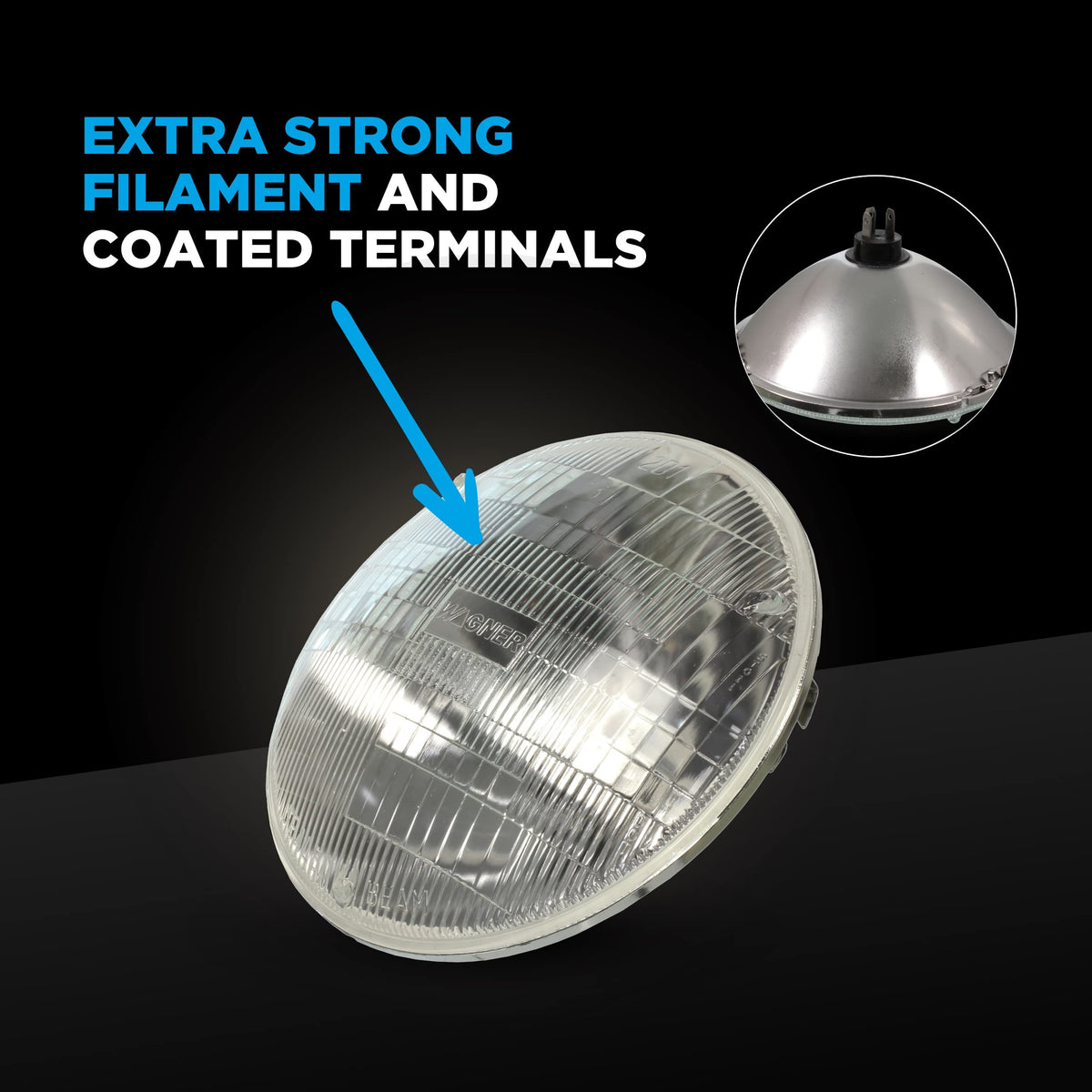 WAGNER H6054BL Wagner BriteLite H6054BL Headlight Box of 1