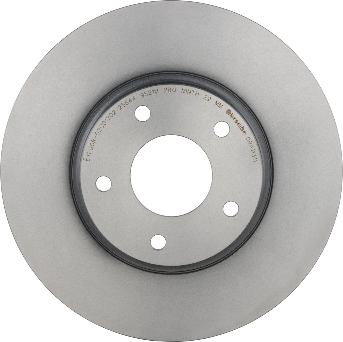 BREMBO 09A11311C02 Brembo 09.A113.11 UV Coated vented Front Brake Rotor INFINITI/NISSAN OE# 402069W000