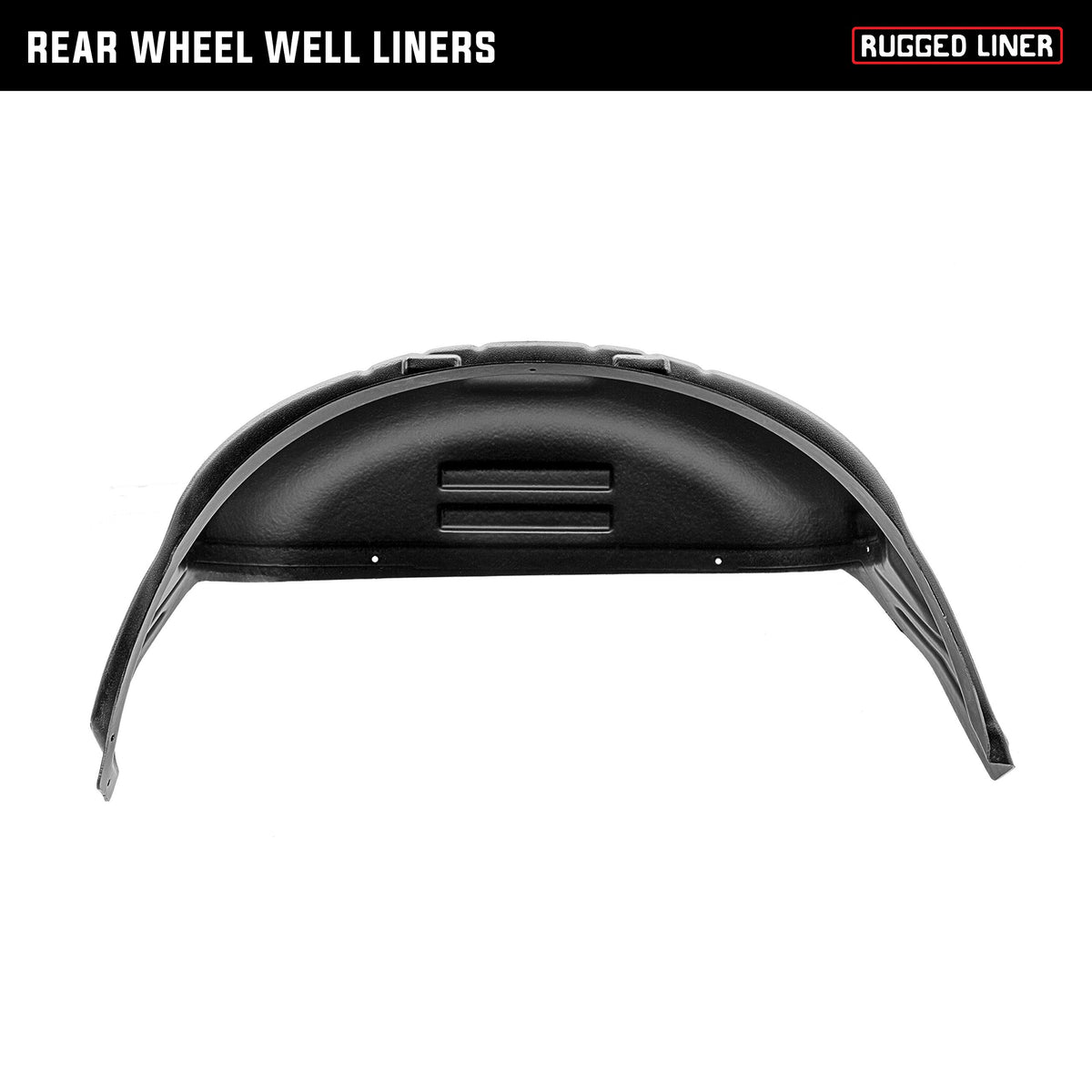 RUGGED LINER WWC19 Rugged Liner Rear Wheel Well Liner | WWC19 | Fits 2017 - 2022 Chevy Silverado 1500 (will not fit dually or w/5th wheel)