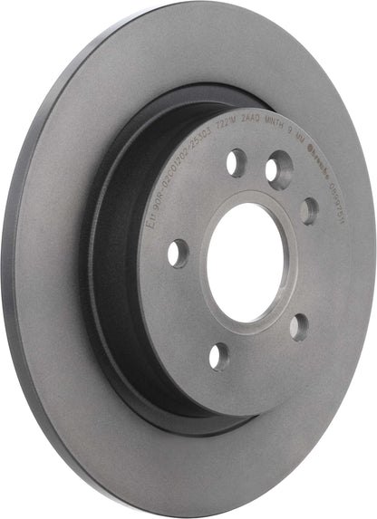 BREMBO 08997511C02 Brembo 08.9975.11 UV Coated solid Rear Brake Rotor FORD/VOLVO/VOLVO (CHANGAN) OE# 30769113