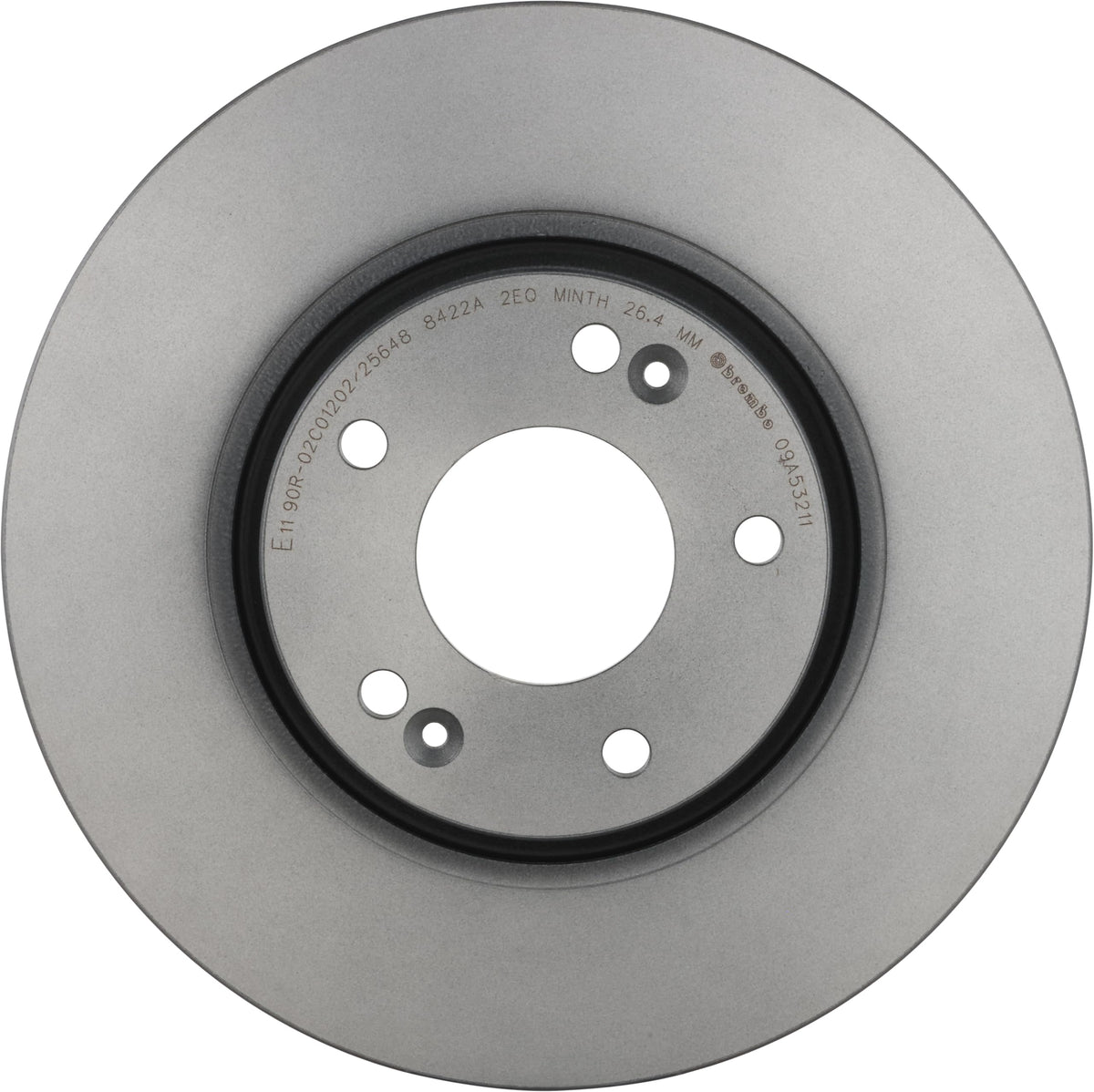 BREMBO 09A53211C02 Brembo 09.A532.11 UV Coated vented Front Brake Rotor HYUNDAI/HYUNDAI (BEIJING)/KIA/KIA (DYK) OE# 517123K160