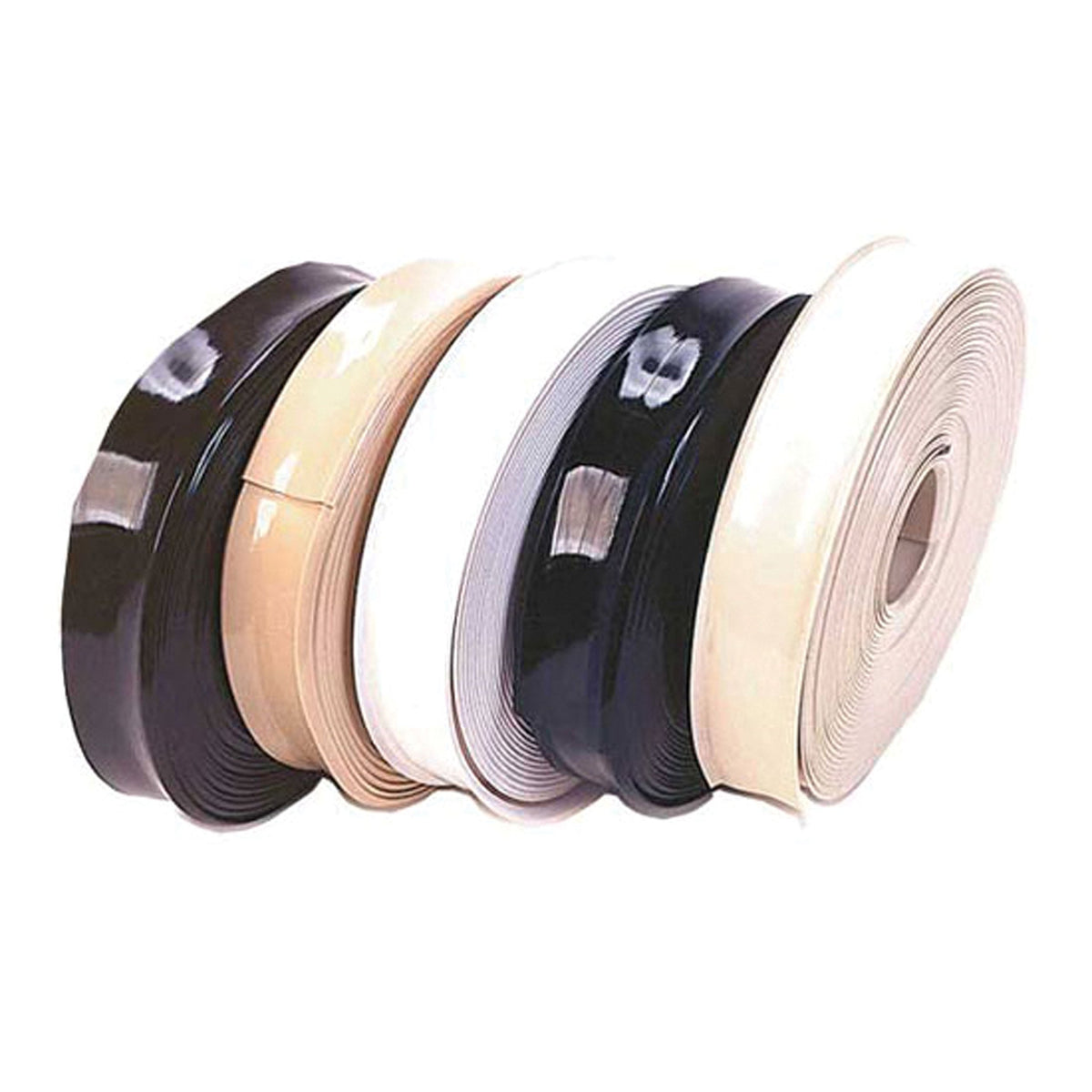 JR PRODUCTS 10015 JR Products 10015 Premium Vinyl Insert - Black, 1" x 25'
