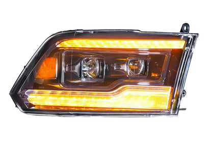 MORIMOTO LF520-A-ASM Morimoto Lighting LF520-A-ASM 2x (One Pair) Amber XB LED Headlights fits Dodge Ram 2500