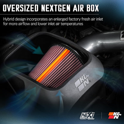 K&N 70-1561 NextGen Aluminum Cold Air Intake System