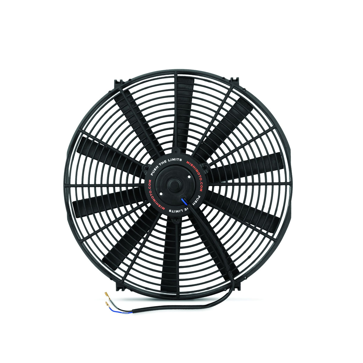 MISHIMOTO MMFAN-16 Mishimoto MMFAN-16 Slim Electric Radiator Fan, 16" Universal Fit, Black