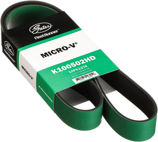 Gates K100502HD FleetRunner Micro-V Serpentine Drive Belt