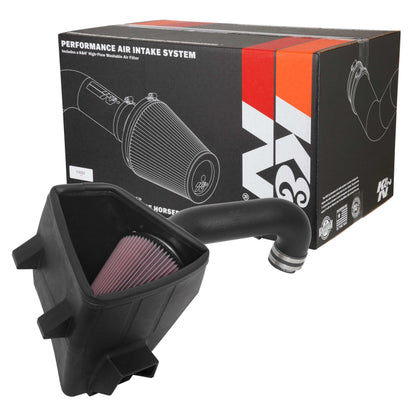 K&N FILTER 63-1578 K&N Cold Air Intake System: High-Flow Air Filter, Increase Performance & Towing: Compatible with 2019-2026 RAM 1500, 63-1578
