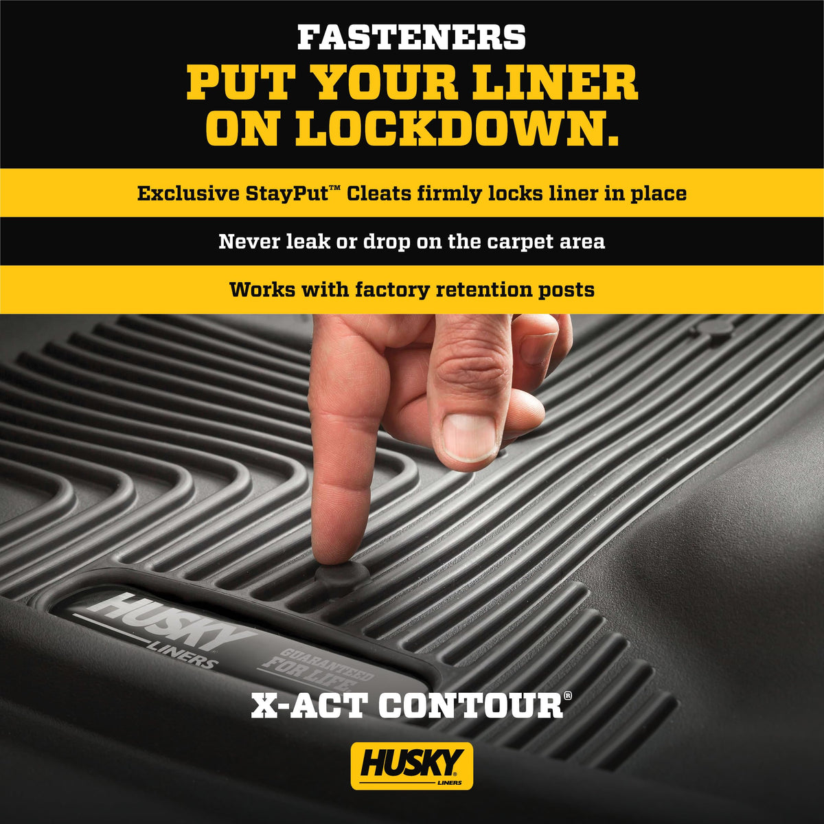 Husky Liners 51321 X-act Contour Floor Mats