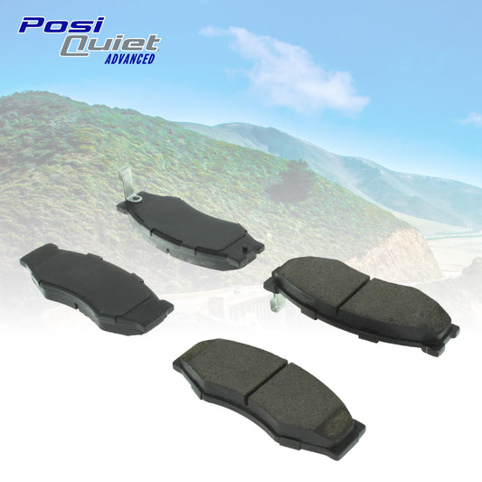 Centric Parts 105.12730 POSI-QUIET Automotive Front Brake Pads