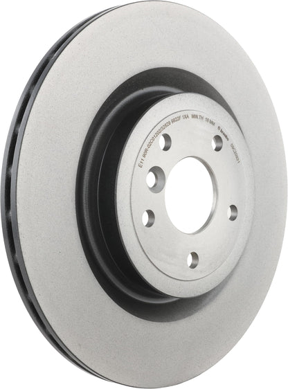BREMBO 09C20921C02 Brembo 09.C209.21 UV Coated Pillar Vented Brake Rotor JAGUAR/JAGUAR (CHERY) OE# T4N1744