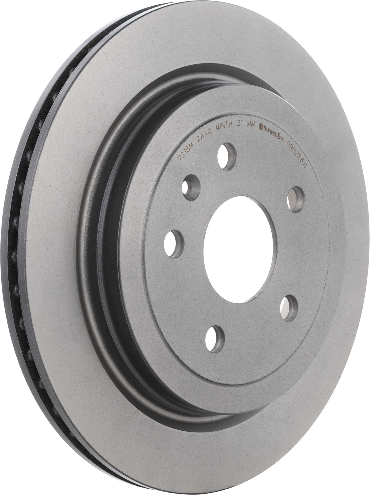 BREMBO 09N28611C02 Brembo 09.N286.11 UV Coated vented Rear Brake Rotor CADILLAC/CHEVROLET OE# 13501315