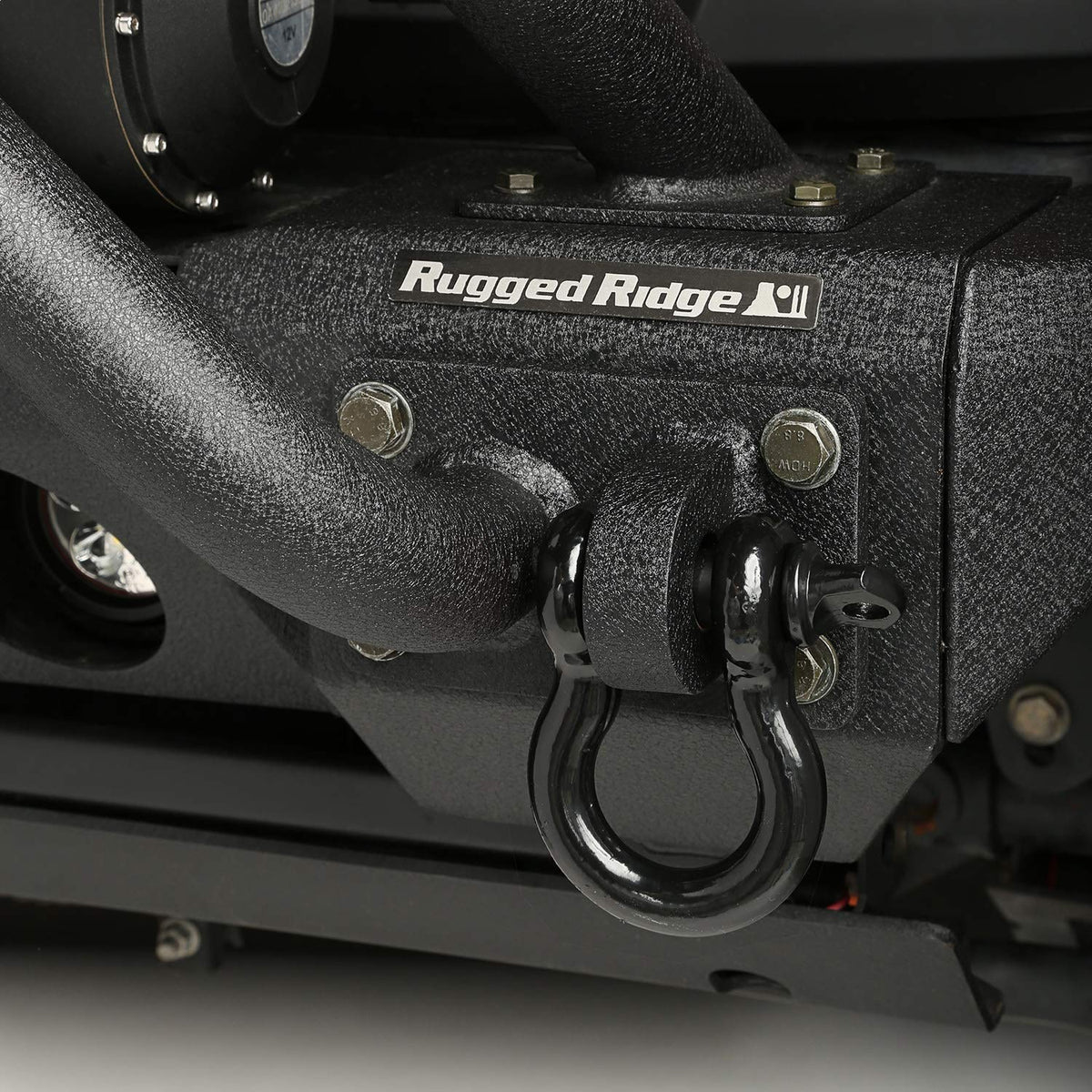 RUGGED RIDGE 11235.18 Rugged Ridge | D-Ring Shackle, 3/4 inch, 9500 Lb, Black | 11235.18